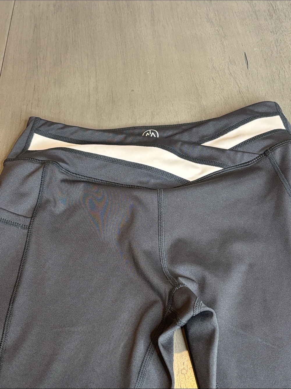 🖤 Move Theology Women’s XS Performance Pants NWT Black Contrast Waistband - Picture 9 of 10